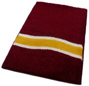 ROUTNER Kúpeľňová predložka LAVELLO Bordó 10403 - Bordó / 60 x 100 cm 10403