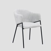 Jedálenská stolička PRAZER sivá 737954