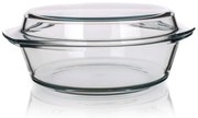 SIMAX Pekáč sklenený okrúhly s vekom 3,7l (2,50 / 1,20) 1861766186