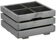 Kvetináč 44x44x26 cm šedá 4V