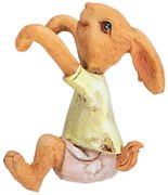 Dekorácia závesný zajačik na pohárik - 5*5*9 cm