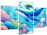Obraz – Podvodný svet (90x60 cm)