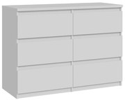 Komoda so zásuvkami MAO biela