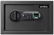 BestBerg BBSB-1F digitálny trezor na odtlačky prstov / 20 x 31 x 20 cm / čierny
