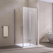 Cordoba Duo Sprchový kút 90x90, 195cm, 6mm