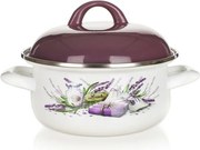 Smaltovaný kastról Lavender, BANQUET 2,1 l