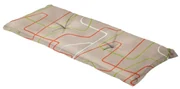 Poduška na lavicu RESTON 150x48 cm - viac variantov Farba: Béžová