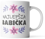 Sablio Hrnek Nejlepší babička - 200 ml - espresso