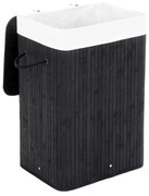 Koš na prádlo OLI 72 L černý