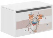 Detský úložný box so zvieratkami 40x40x69 cm
