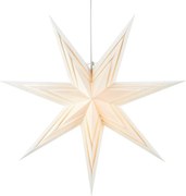 Biela závesná svetelná dekorácia s vianočným motívom ø 70 cm Sombra – Markslöjd