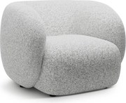 Svetlosivé kreslo Kate – Micadoni