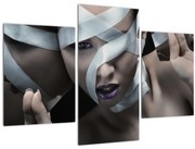 Obraz ženy so stuhou (90x60 cm)