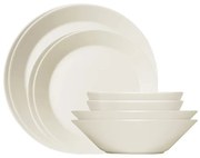 Sada porcelánu Teema, 8ks, biela