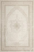 Koberec Allora Plus F344A Ornament, krémový / strieborný
