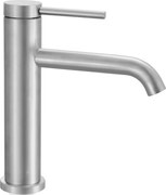 Rea Clif, umývadlová batéria h-205, brúsená oceľ, REA-B5324