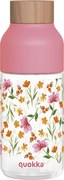 Plastová fľaša Ice Pink Flowers 570 ml