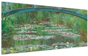 Obraz - Claude Monet, The Japanese Footbridge, reprodukcia (120x50 cm)