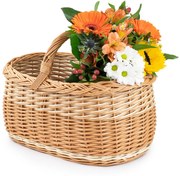 Nákupný kôš prútený Merce V.š. 47 x hl. 30 x v. 22 / 30(cm)