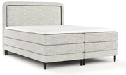 Svetlosivá boxspring posteľ 140x200 cm Dove – Maison de Rêve