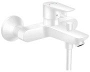 Hansgrohe Talis E, nástenná páková vaňová batéria, biela matná, HAN-71740700