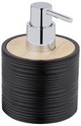 Čierny plastový dávkovač mydla 350 ml Lyon – Allstar