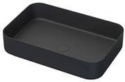 BATH DELUXE 06-052-18-02-00 - Umývadlo na dosku LJORDAL 52x34 cm oceľ/čierna