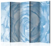 Artgeist Paraván - rose (blue) [Room Dividers]