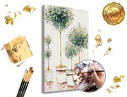 Maľovanie podľa čísel PREMIUM GOLD – Stromový sad