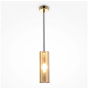Maytoni P011PL-01G - Luster na lanku GIOIA 1xE14/40W/230V zlatá