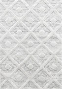 Ayyildiz 200x290 cm Kusový koberec Pisa 4707 Grey, šedá, obývacia izba