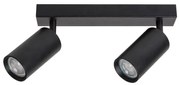 Rabalux 2085 - Stropné bodové svietidlo SOLO 2xGU10/25W/230V čierna