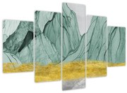 Obraz - Smaragdové hory N⁰1 (150x105 cm)