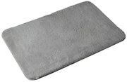 Gedy Gedy, FUZZY kúpeľňová predložka, 50x80 cm, 100% polyester, protisklz, sivá, 96FY508008