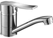 Kuchinox Madera, umývadlová batéria s otočným ramenom, chrómová, LAV-BQM_026D