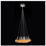 Searchlight 20018 - Luster na lanku 10xG4/20W/230V zlatá