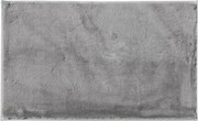 Kúpeľňová predložka Králik 50x80 cm, strieborná%