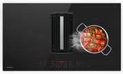Klarstein AirJet Hybrid Down Air System, Indukčná varná doska s integrovaným digestorom, 600 m³/h, EEK A++