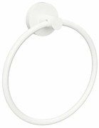 Sapho XR411W X-Round White držiak uterákov kruh, biela