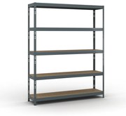 Policový regál 1966x1600x400 mm, nosnosť 350kg