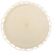 SADA 6KS PRESTIERANIE NA STÔL TINA 38 X 38 CM BÉŽOVÁ