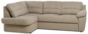 Rohová sedacia súprava MALAGA, Ľavá, béžová (soro 23)