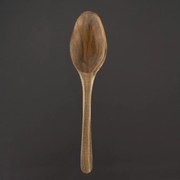 AMADEA Drevená lyžička malá, masívne drevo, dĺžka 16 cm