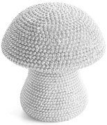 DEKORAČNÁ SOŠKA ELDO 8X8X9 CM STRIEBORNÁ