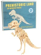 Drevené 3D puzzle dinosaurus Rex London Tyrannosaurus