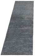 Sivý behúň 80x250 cm Fluffy – Ayyildiz Carpets