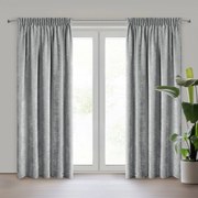 ZÁVES NA PÁSKE NILO 140X270 CM SIVÁ