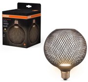 LED Žiarovka DECOR FLAT G125 E27/3,5W/230V 2700K čierna - Osram