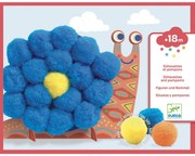 Výtvarná hra - koláž z veľkých brmbolcov