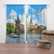 Sablio Záves Praha Karlov most 2: 2ks 140x250cm